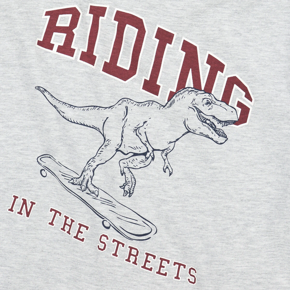 T-shirt Manches Longues, Imprimé Dinosaure 4 T-shirt Manches Longues, Imprimé Dinosaure – Image 4