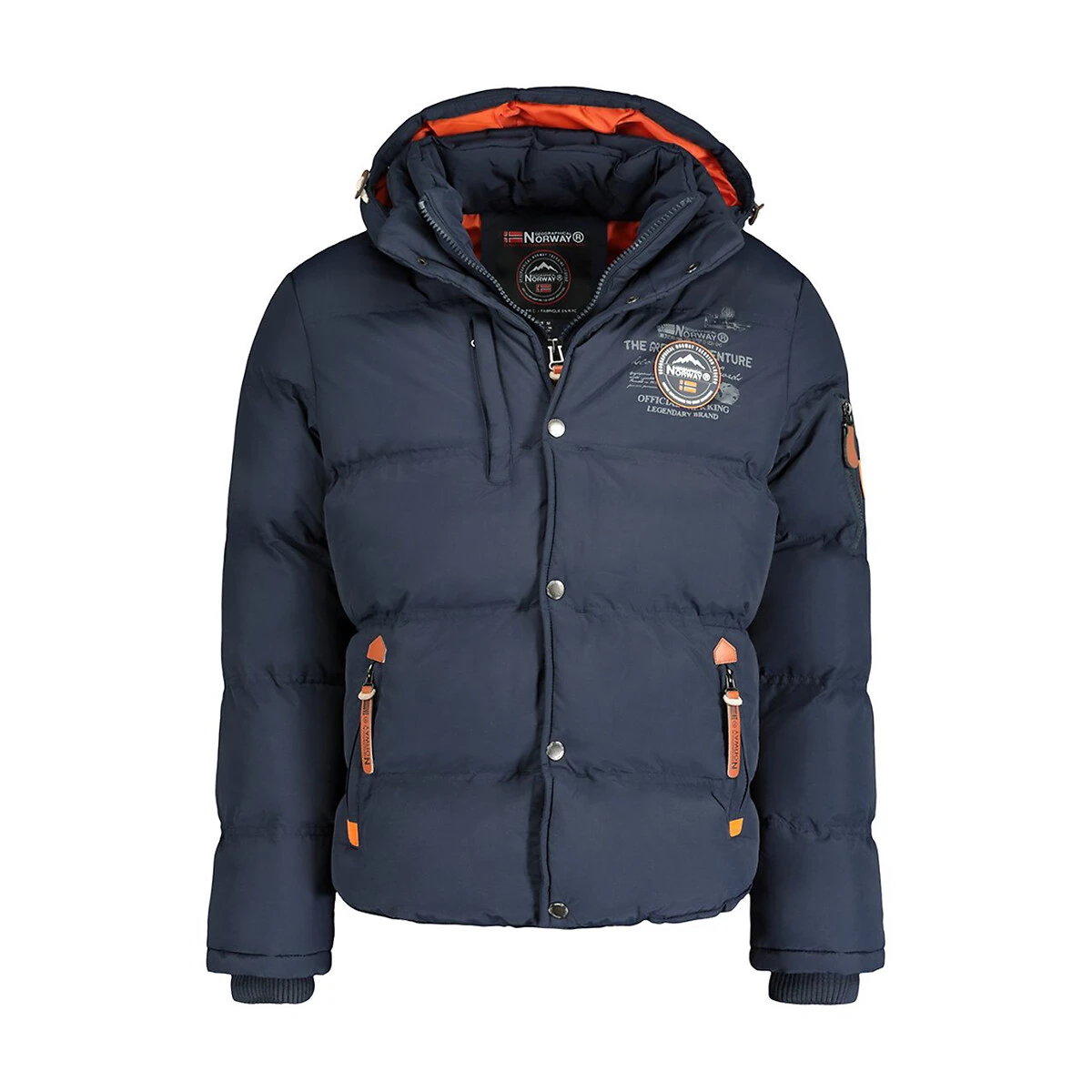 GEOGRAPHICAL NORWAY Doudoune Chaude à Capuche Non Amovible Verveine 1 GEOGRAPHICAL NORWAY Doudoune Chaude à Capuche Non Amovible Verveine