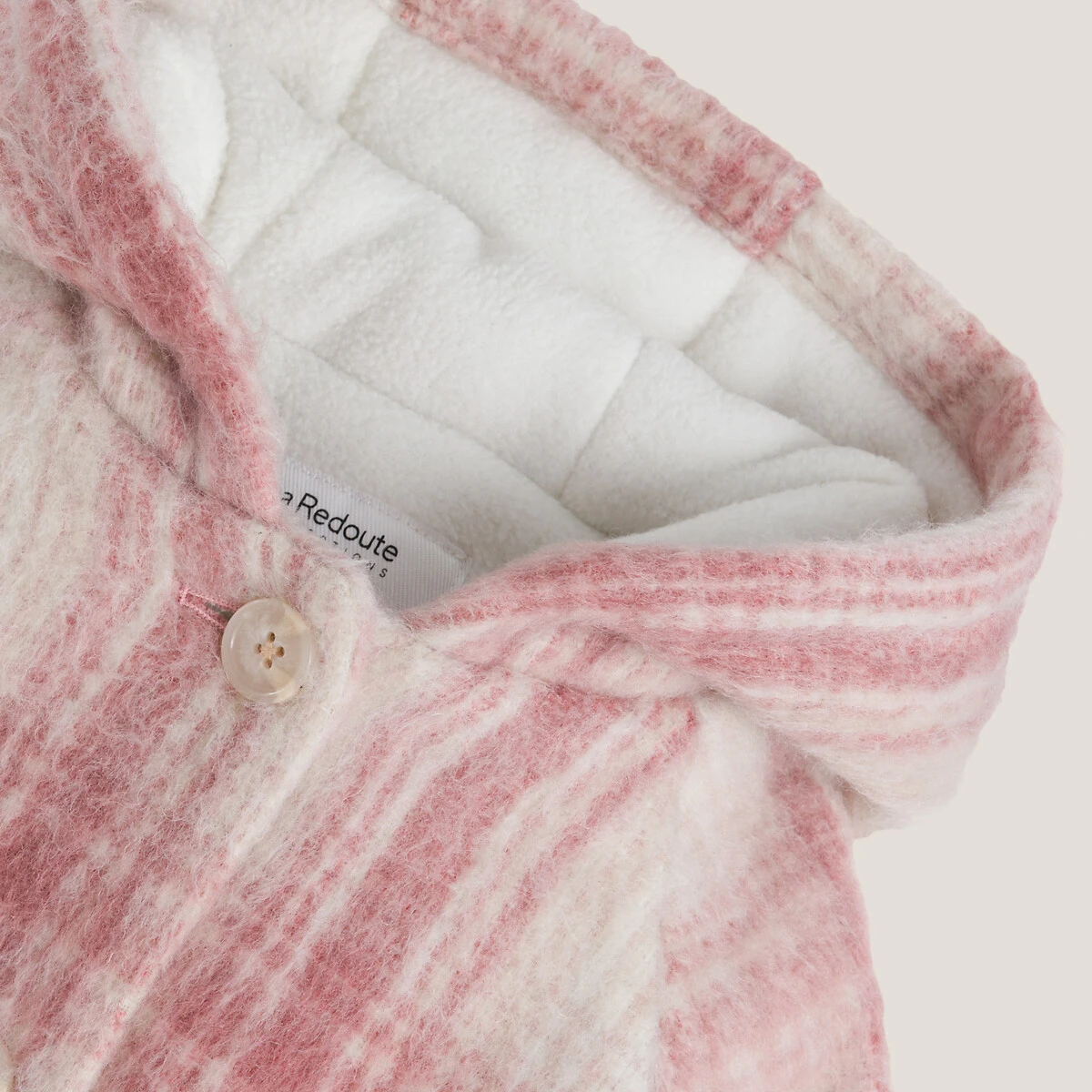 Manteau Chaud à Capuche Et à Carreaux 5 Manteau Chaud à Capuche Et à Carreaux – Image 5