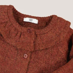 Cardigan Col Volanté En Fine Maille Boutonné 9 Cardigan Col Volanté En Fine Maille Boutonné -Mode Décontractée 045ddbd9f34672fb46e8f82bec6d4472