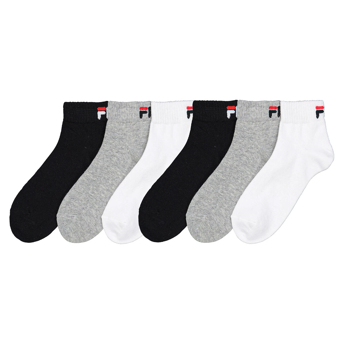 Fila Lot De 6 Paires De Chaussettes Basses 1 Fila Lot De 6 Paires De Chaussettes Basses