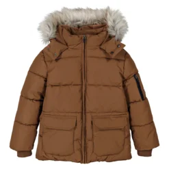 Doudoune Chaude à Capuche, Bordure Amovible 15 Doudoune Chaude à Capuche, Bordure Amovible -Mode Décontractée 058465486f8a0a3342634983d0790033