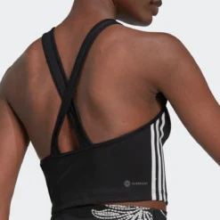 ADIDAS PERFORMANCE Débardeur Crop Made For Training 3-Stripes 9 ADIDAS PERFORMANCE Débardeur Crop Made For Training 3-Stripes -Mode Décontractée 05897b5d0fe84125b6bbb54d36a88342