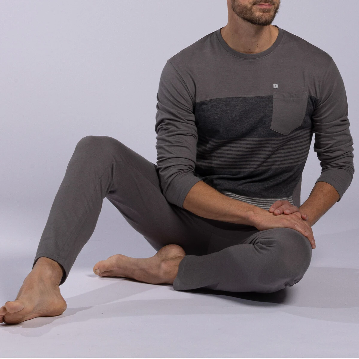 DODO Pyjama Manches Longues Col Rond 2 DODO Pyjama Manches Longues Col Rond – Image 2