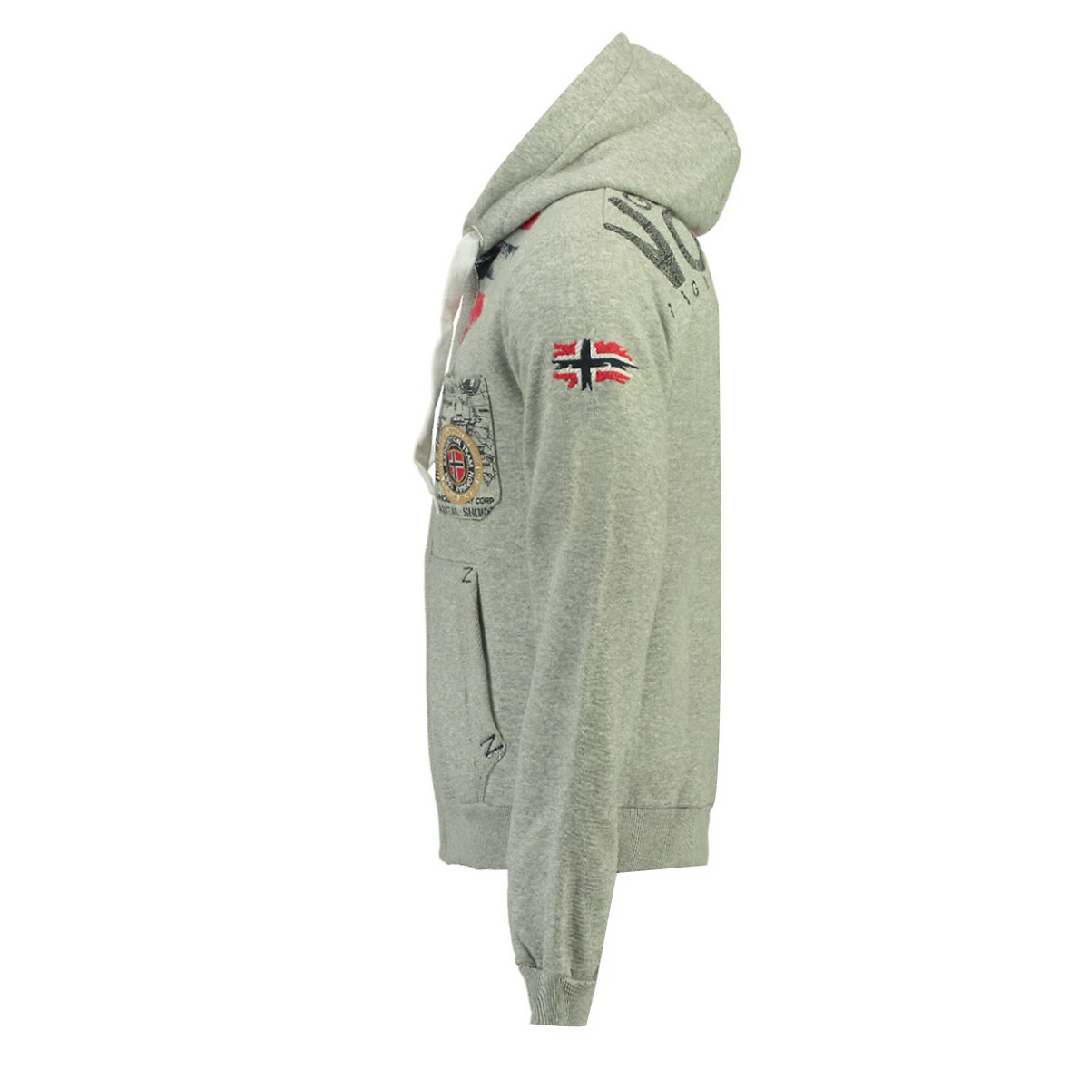 GEOGRAPHICAL NORWAY Sweat Zippé à Capuche Fespote 5 GEOGRAPHICAL NORWAY Sweat Zippé à Capuche Fespote – Image 5