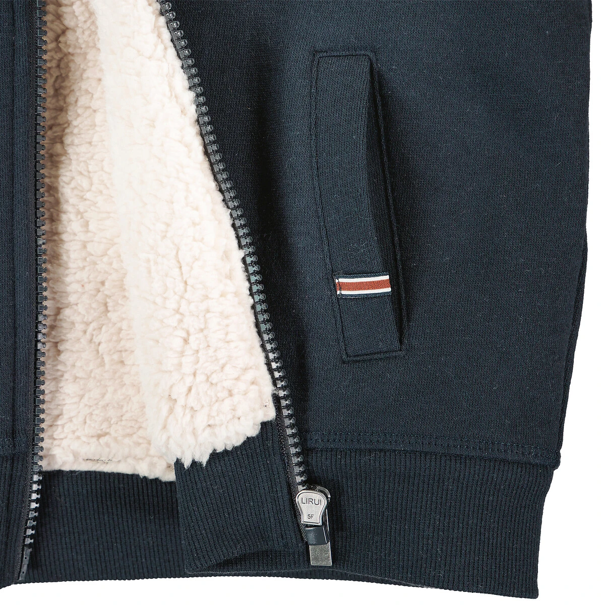 Sweat Zippé à Capuche, Doublé Fourrure D'imitation 6 Sweat Zippé à Capuche, Doublé Fourrure D'imitation – Image 6