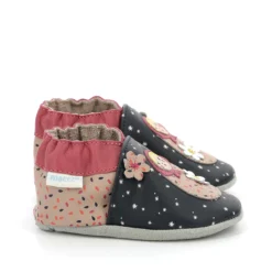ROBEEZ Chausson Cuir Flowerdolls