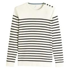 Pull Marinière Signature, En Coton Bio 11 Pull Marinière Signature, En Coton Bio -Mode Décontractée 0e494e0197392a075b5163bc559215b8