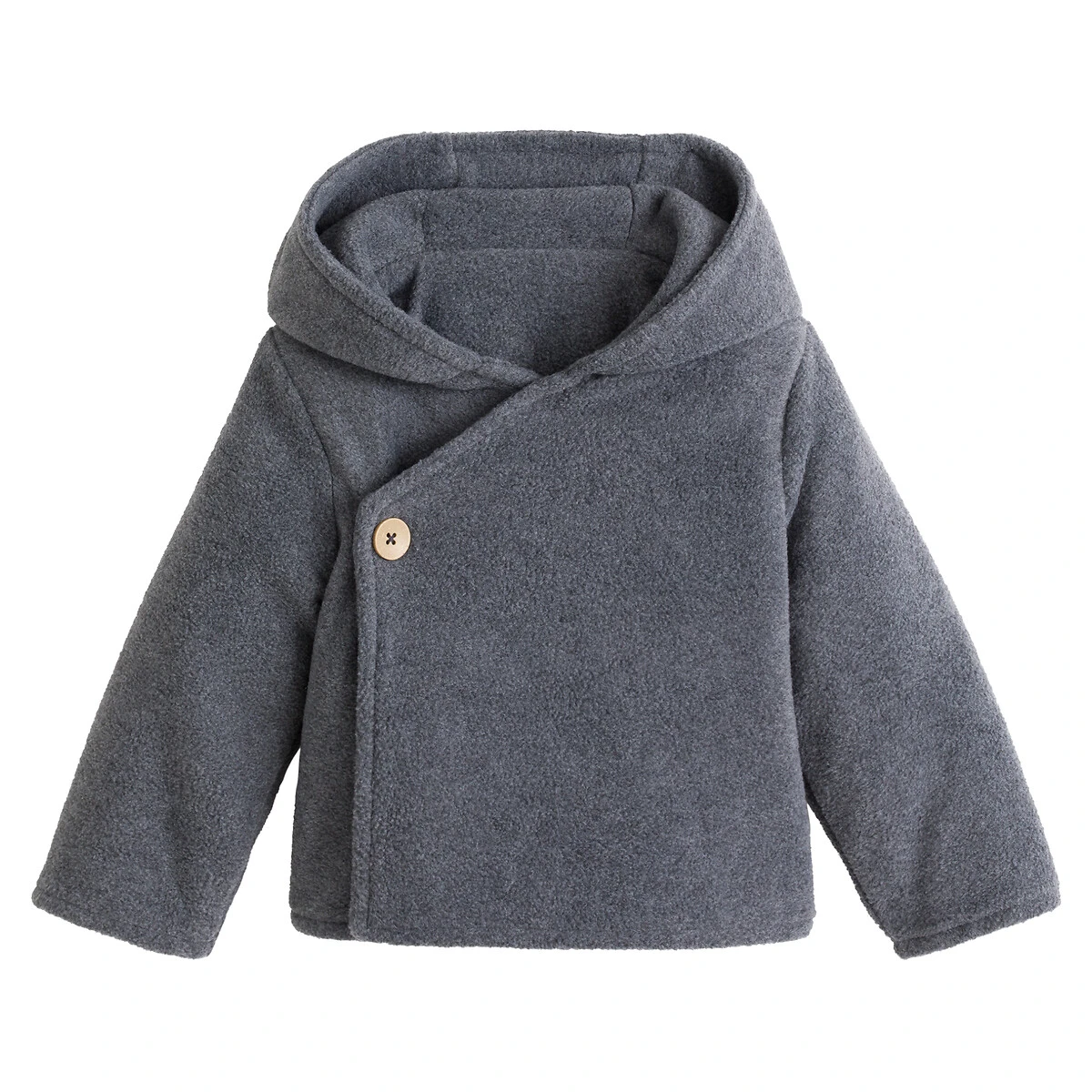 Gilet à Capuche Boutonné 1 Gilet à Capuche Boutonné