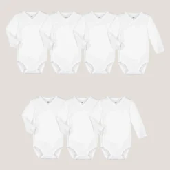 Lot De 7 Bodies Naissance, à Manches Longues 9 Lot De 7 Bodies Naissance, à Manches Longues -Mode Décontractée 0ffe6cff6827a28cd2f4b064ab968744