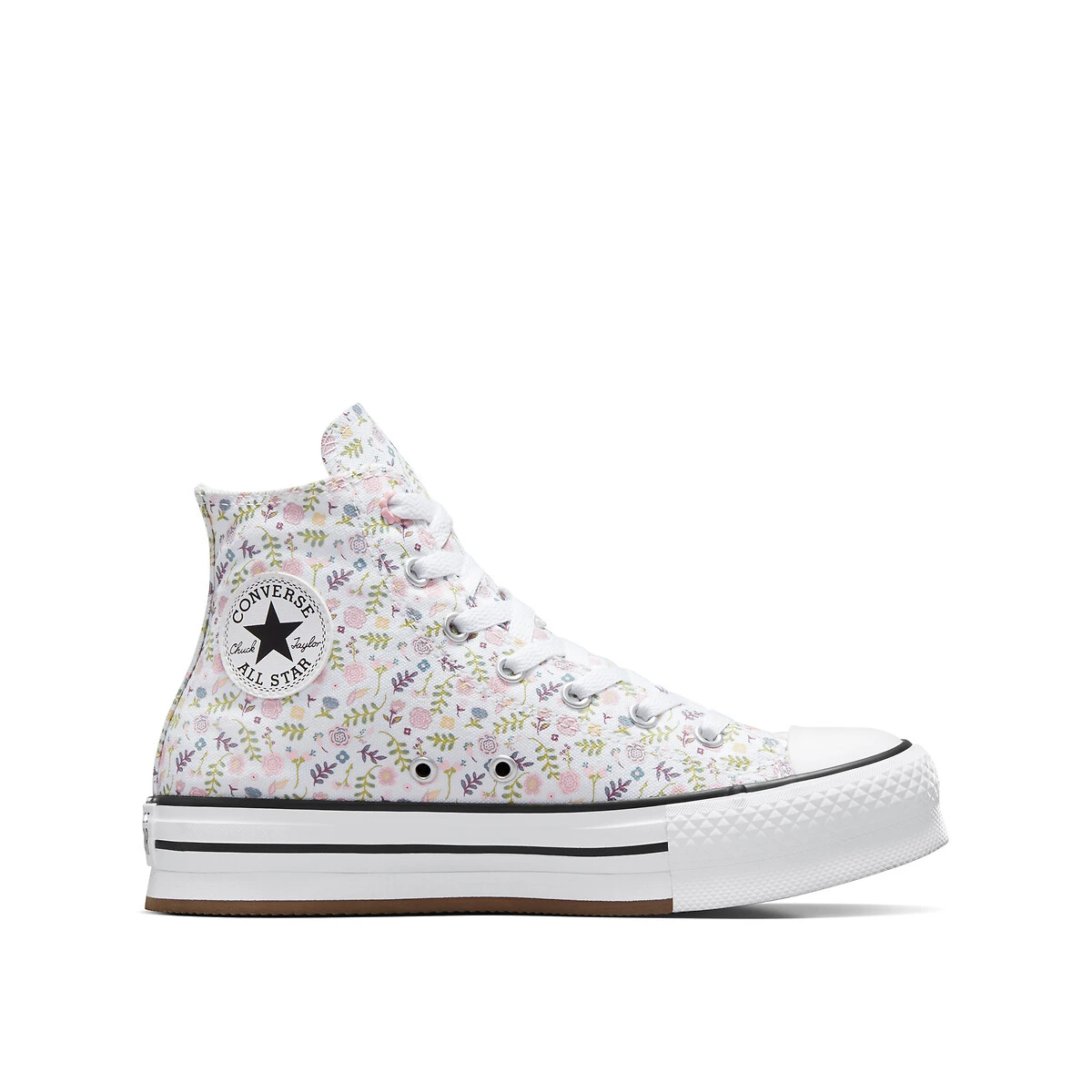 Converse Baskets All Star Eva Lift Hi Feline Florals 1 Converse Baskets All Star Eva Lift Hi Feline Florals