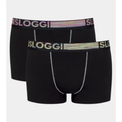 Sloggi Lot De 2 Boxers Go ABC Natural Coton Bio