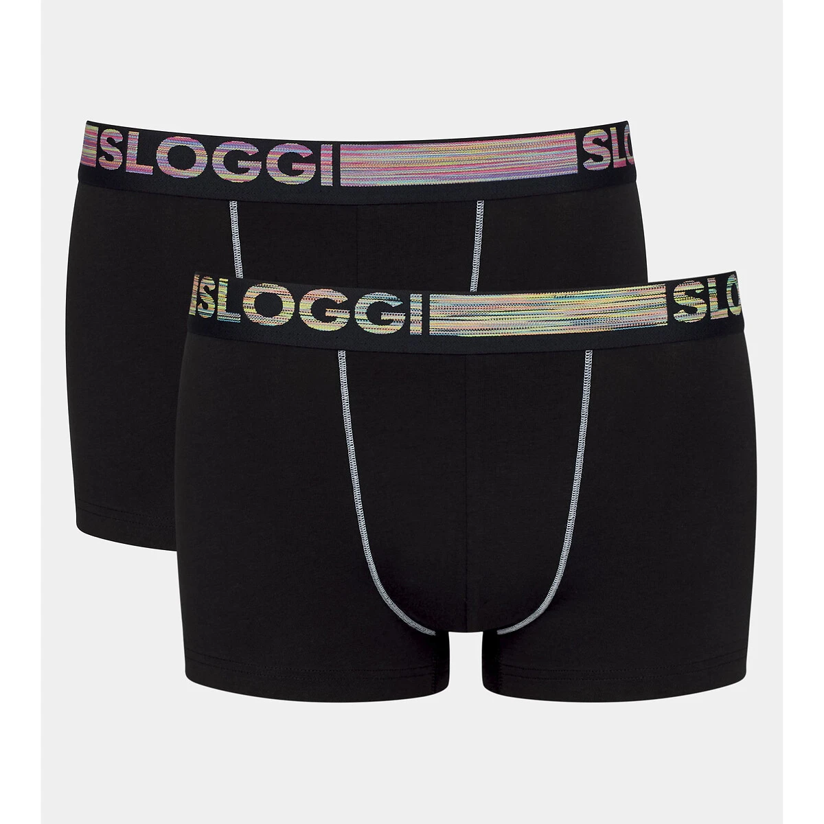 Sloggi Lot De 2 Boxers Go ABC Natural Coton Bio 1 Sloggi Lot De 2 Boxers Go ABC Natural Coton Bio
