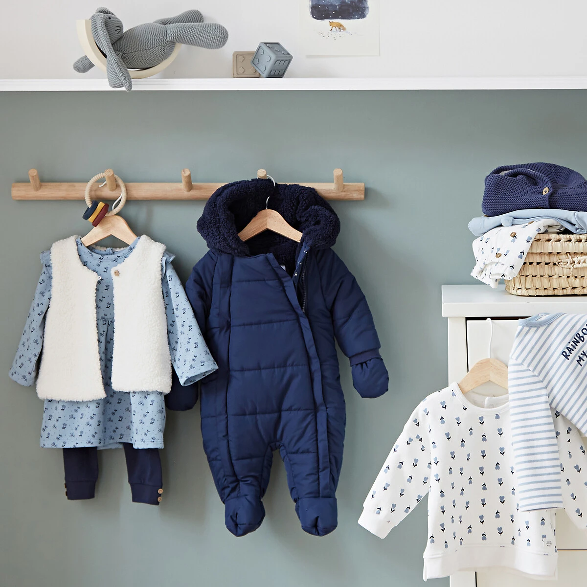 Gilet à Capuche Boutonné Et Doublé, Coton Bio 6 Gilet à Capuche Boutonné Et Doublé, Coton Bio – Image 6