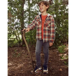 Chemise Capuche Manches Longues 3-12 Ans 16 Chemise Capuche Manches Longues 3-12 Ans -Mode Décontractée 13a44448019012a18e0a0d079bdf5884