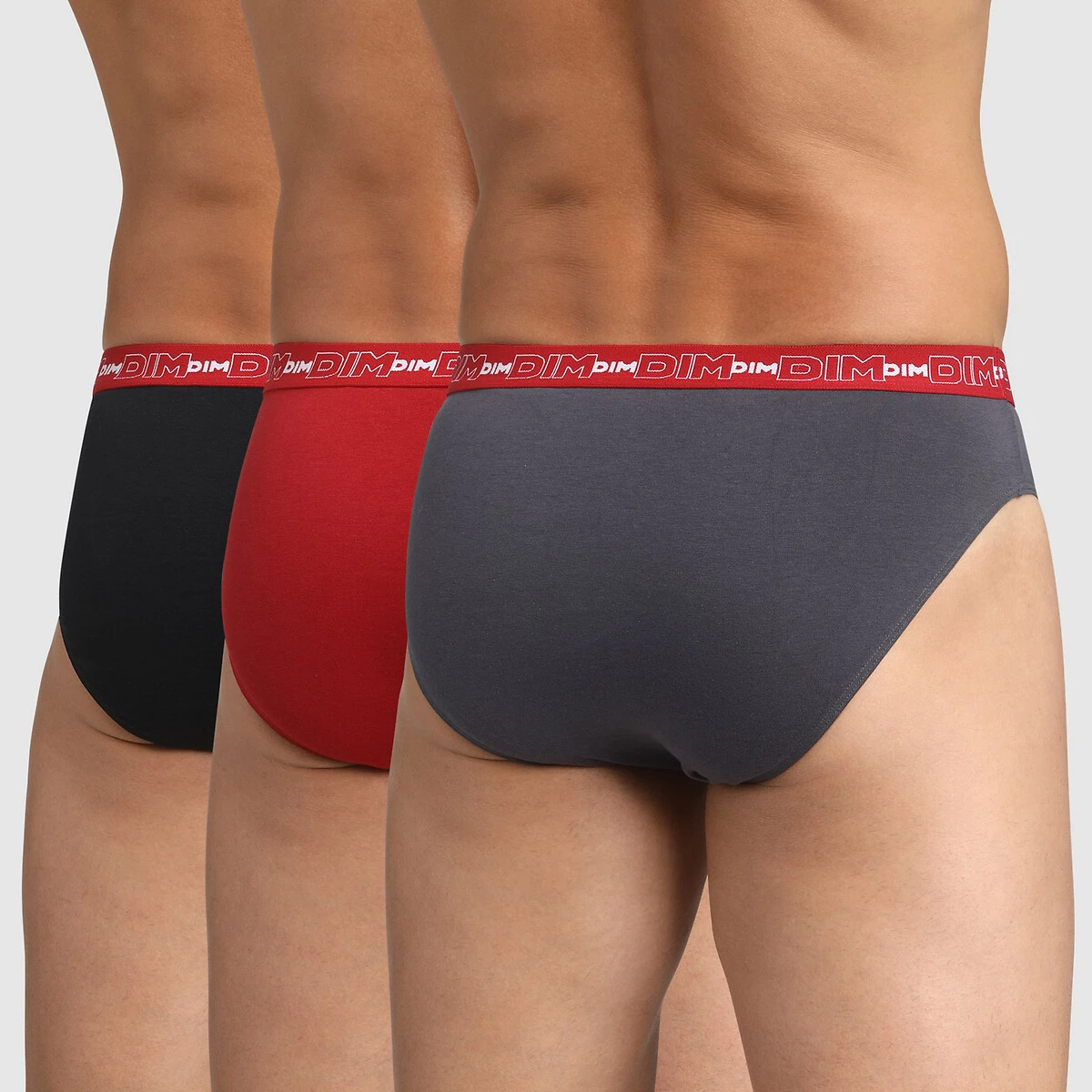 DIM Lot De 3 Slips Coton Stretch 5 DIM Lot De 3 Slips Coton Stretch – Image 5