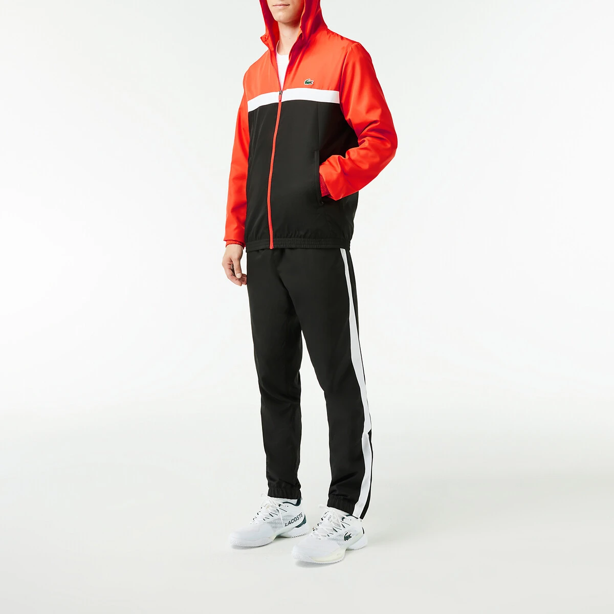 Lacoste Survêtement à Capuche En Polyester 6 Lacoste Survêtement à Capuche En Polyester – Image 6