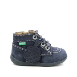 Kickers Bottines Cuir Zippées Bonzip-2