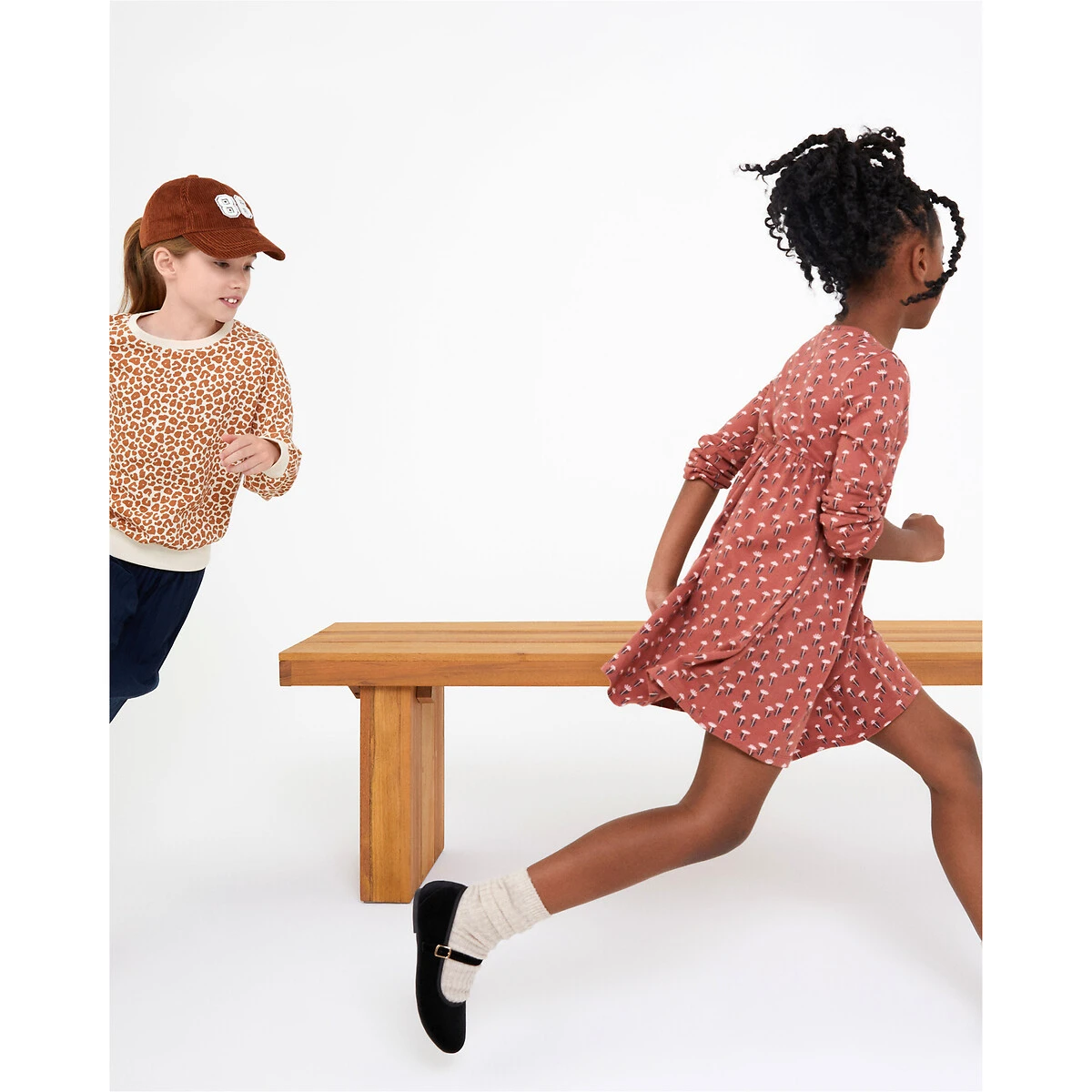 Robe Manches Longues Imprimé Fleurs 7 Robe Manches Longues Imprimé Fleurs – Image 7