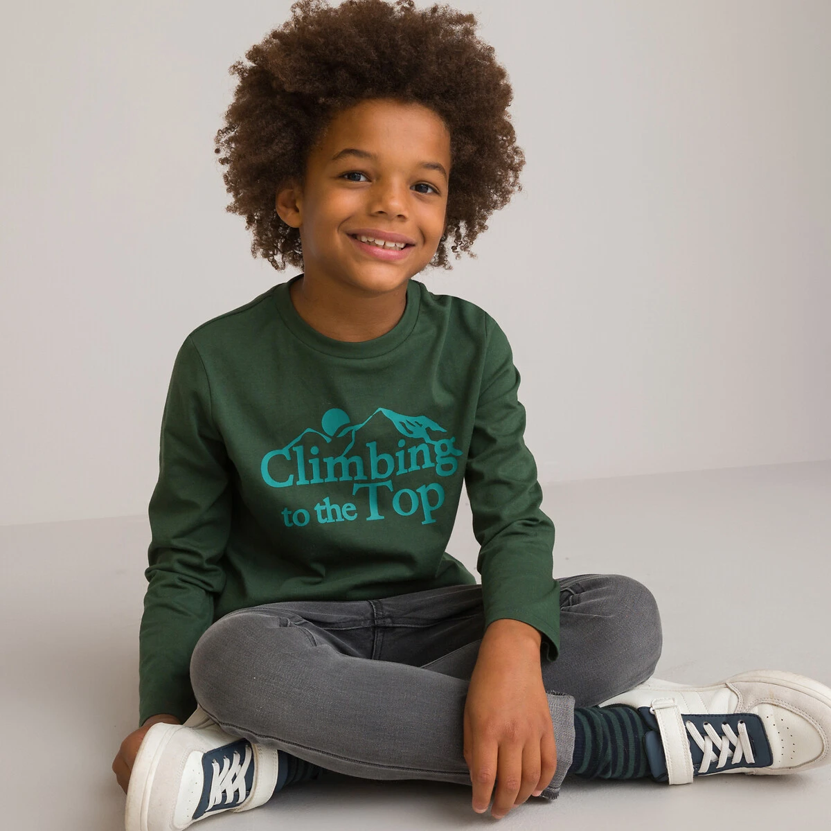 T-shirt Manches Longues, Motif Montagne 1 T-shirt Manches Longues, Motif Montagne