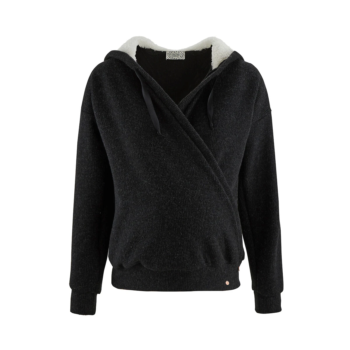 Cache Coeur Sweat De Maternité Et D'allaitement Sweet Home 5 Cache Coeur Sweat De Maternité Et D'allaitement Sweet Home – Image 5