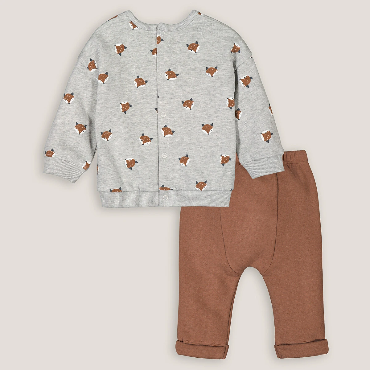 Ensemble 2 Pièces Sweat Et Pantalon Molletonné 2 Ensemble 2 Pièces Sweat Et Pantalon Molletonné – Image 2