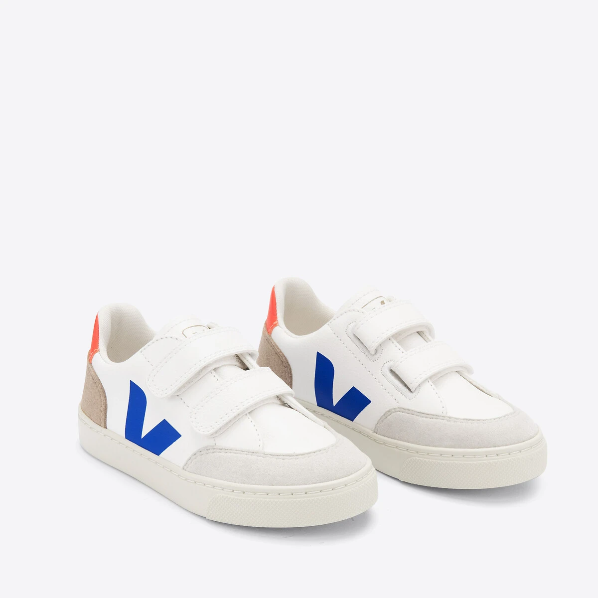 Veja Baskets Scratchées En Cuir SMALL V-12 2 Veja Baskets Scratchées En Cuir SMALL V-12 – Image 2