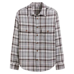 Surchemise En Flanelle à Carreaux 11 Surchemise En Flanelle à Carreaux -Mode Décontractée 1a5dd9277a0ba1749fdd6c4569a922fb