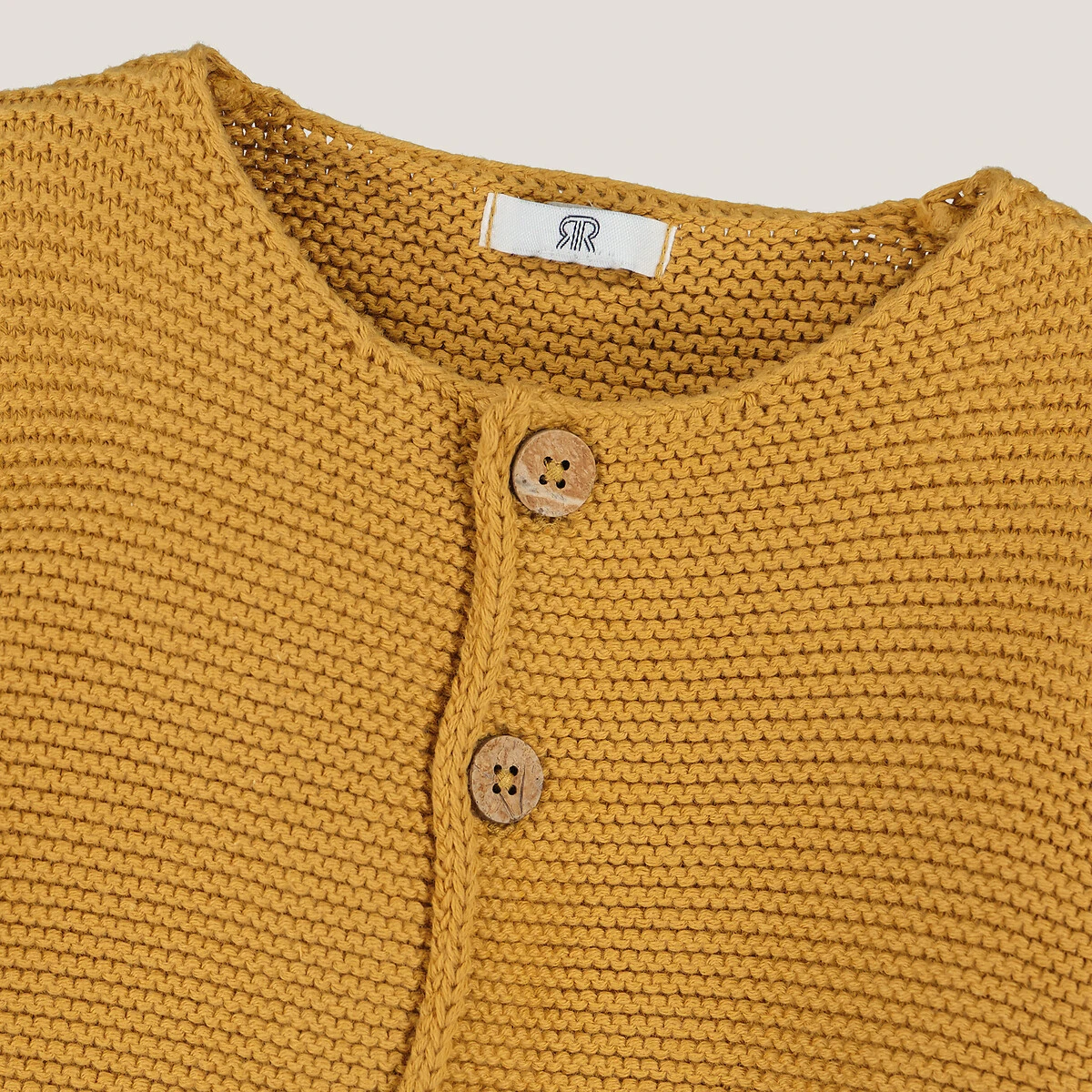 Gilet En Tricot Boutonné Coton Bio 3 Gilet En Tricot Boutonné Coton Bio – Image 3