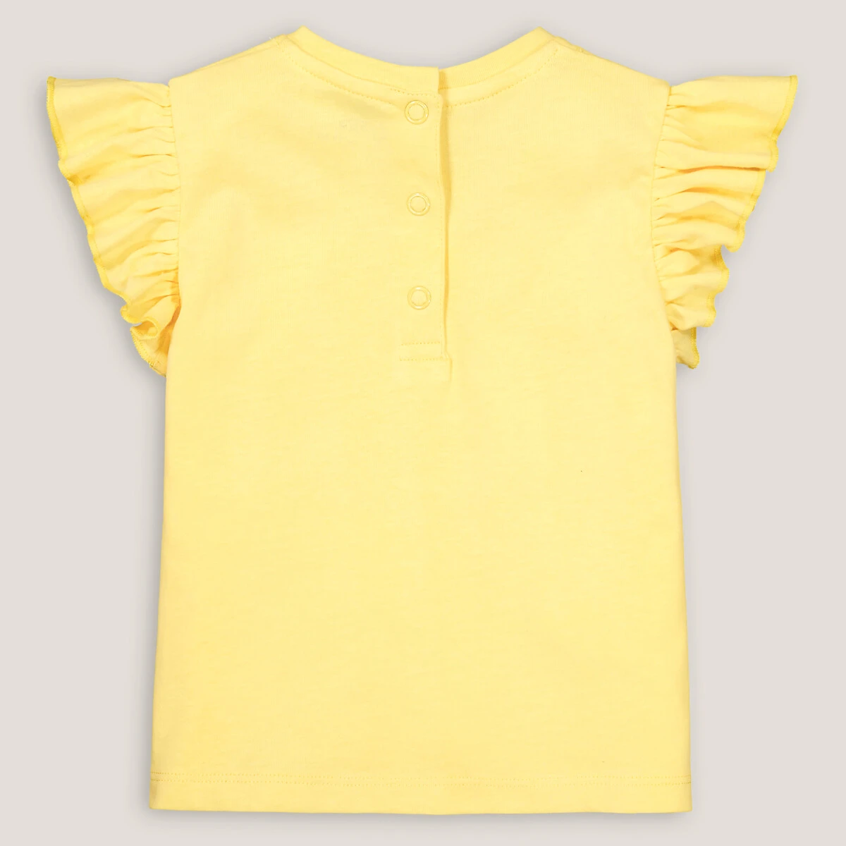 T-shirt Col Rond à Volants 4 T-shirt Col Rond à Volants – Image 4