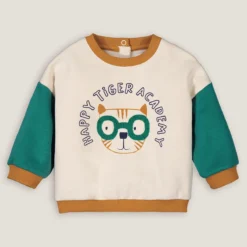 Sweat Col Rond En Molleton, Motif Tigre 7 Sweat Col Rond En Molleton, Motif Tigre -Mode Décontractée 1b69ccdab850c6129ca41808a62734a6