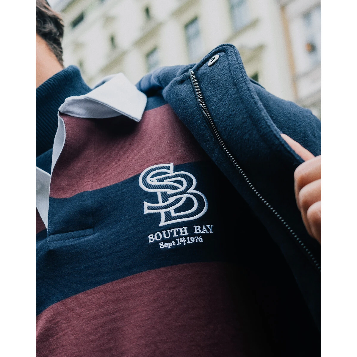 Polo Manches Longues Jersey 9 Polo Manches Longues Jersey – Image 9