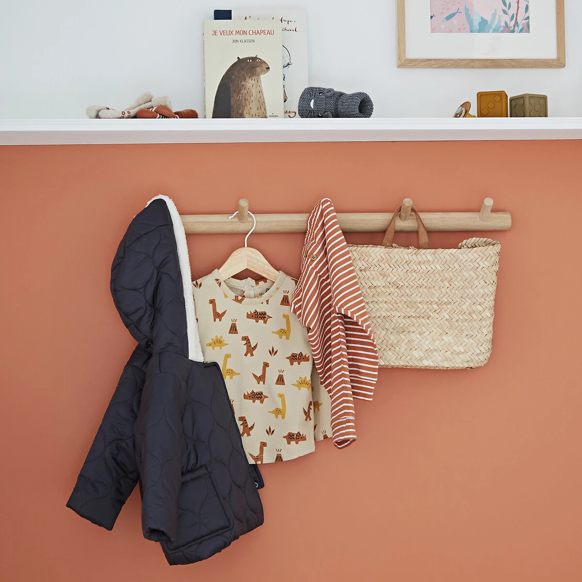 Chaussons à Enfiler En Tricot Borderie Souris 5 Chaussons à Enfiler En Tricot Borderie Souris – Image 5