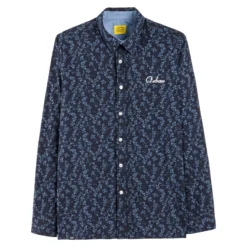 OXBOW Chemise Manches Longues Microprint