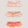 Lot De 3 Bandeaux Coton Bio