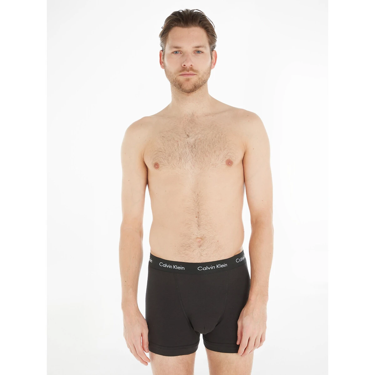 CALVIN KLEIN UNDERWEAR Lot De 3 Boxers Coton Stretch 4 CALVIN KLEIN UNDERWEAR Lot De 3 Boxers Coton Stretch – Image 4