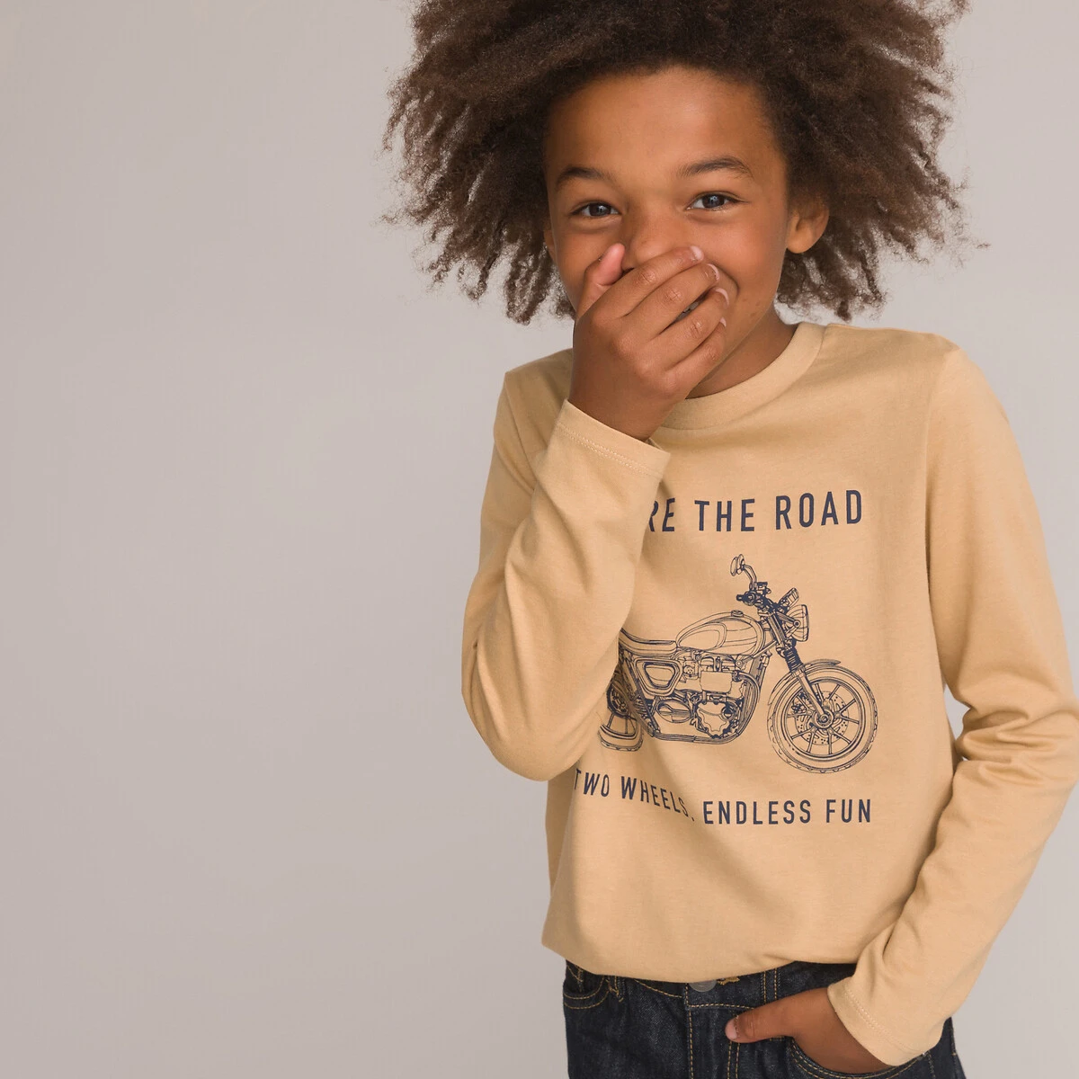 T-shirt Manches Longues, Imprimé Moto 2 T-shirt Manches Longues, Imprimé Moto – Image 2