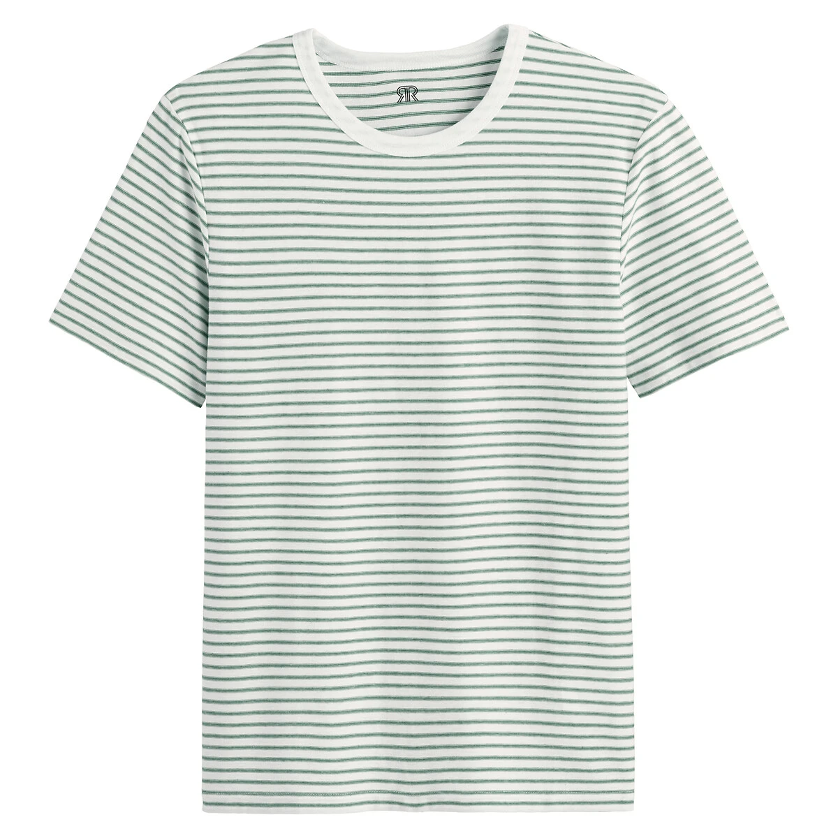 T-shirt Imprimé En Coton Col Rond Manches Courtes 13 T-shirt Imprimé En Coton Col Rond Manches Courtes – Image 13