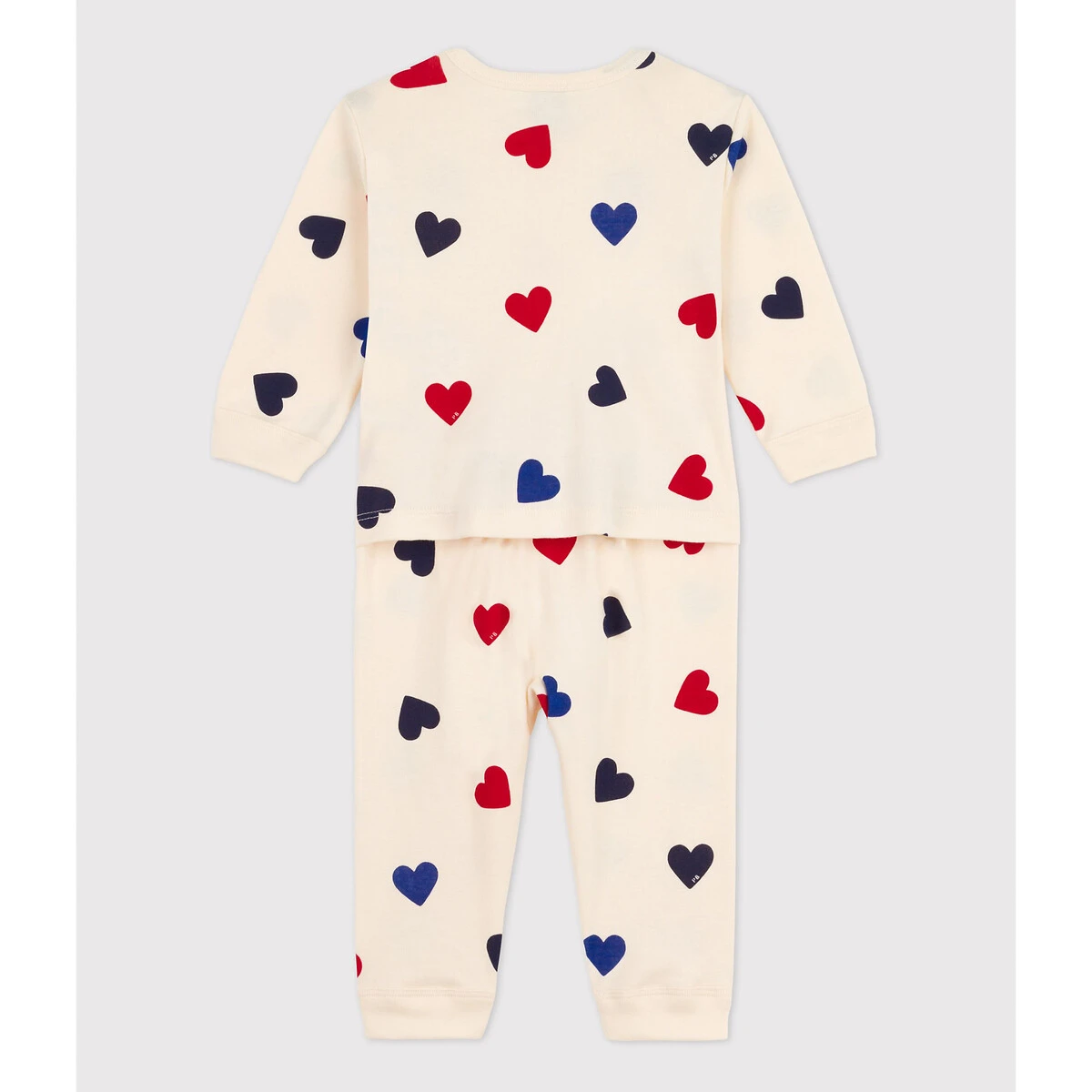 PETIT BATEAU Dors-bien Imprimé Cœurs Sans Pieds 3 PETIT BATEAU Dors-bien Imprimé Cœurs Sans Pieds – Image 3