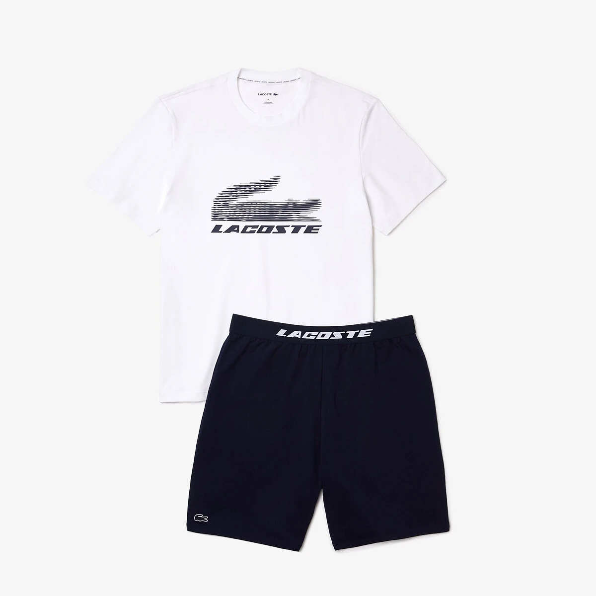 Lacoste Set De Pyjama Manches Courtes 1 Lacoste Set De Pyjama Manches Courtes