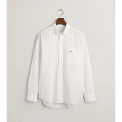 Gant Chemise Droite En Popeline Unie -Mode Décontractée 21ddd81805b9ac74cb86c28aab91e7fe