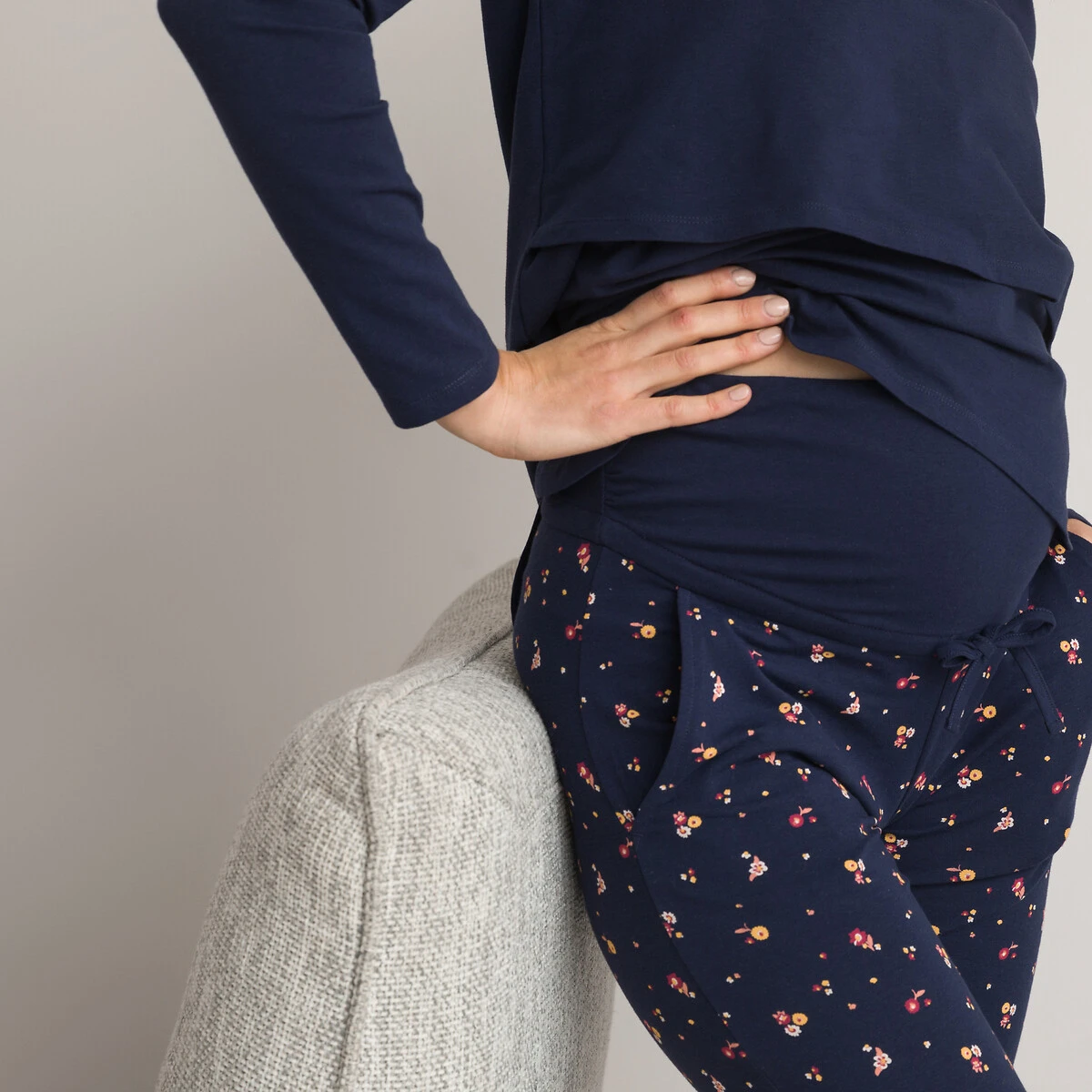 Pyjama De Maternité Manches Longues 2 Pyjama De Maternité Manches Longues – Image 2