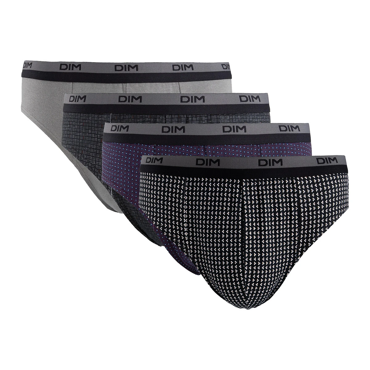 DIM Lot De 4 Slips Pur Coton 2 DIM Lot De 4 Slips Pur Coton – Image 2