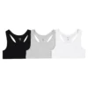 Lot De 3 Brassières Unies En Coton