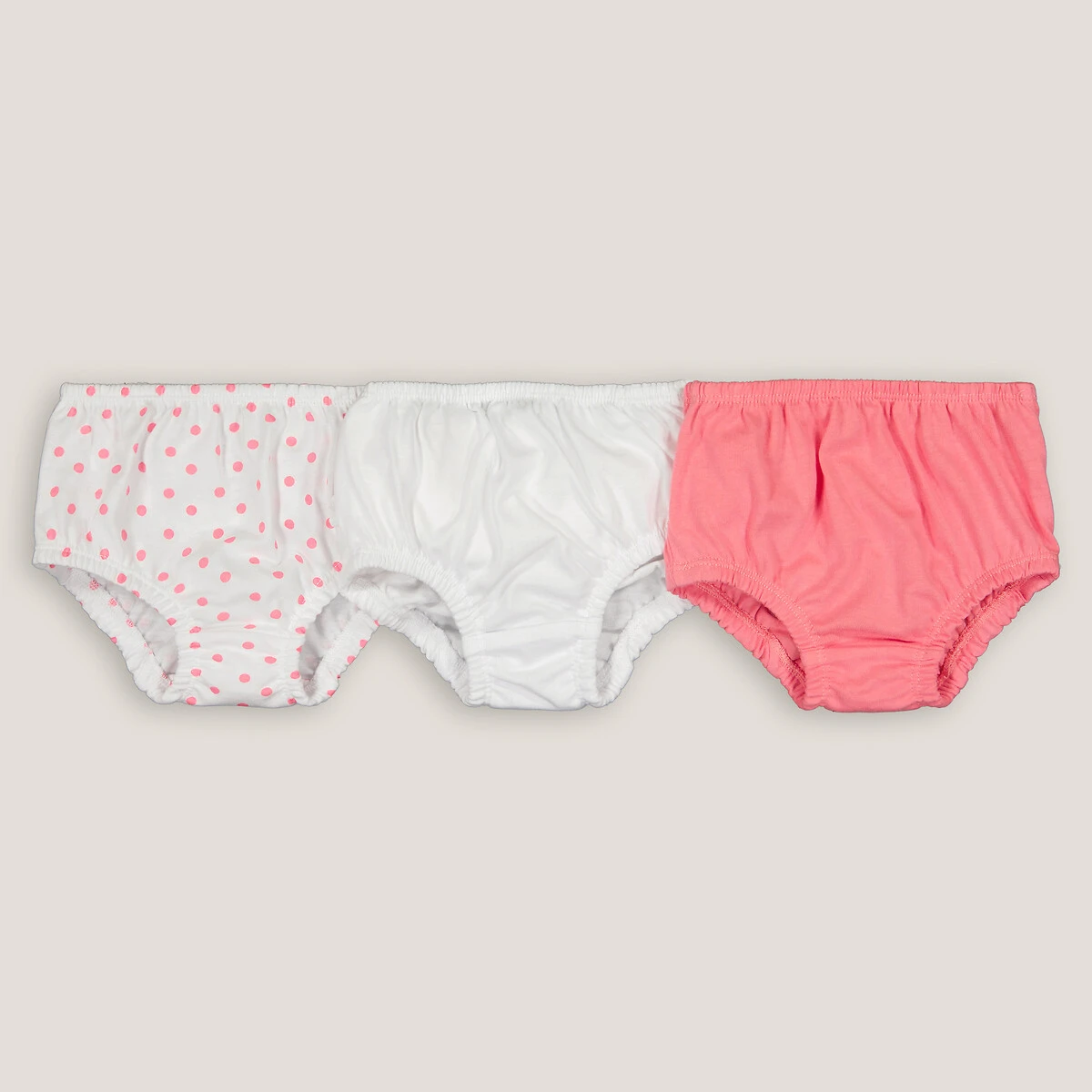 Lot De 3 Culottes, Volants Au Dos 4 Lot De 3 Culottes, Volants Au Dos – Image 4