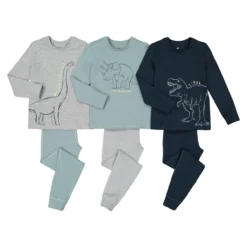Pyjama Avec Pieds En Velours Motif Dinosaures -Mode Décontractée 23db326a66ffda76a8489ad1517f2edd
