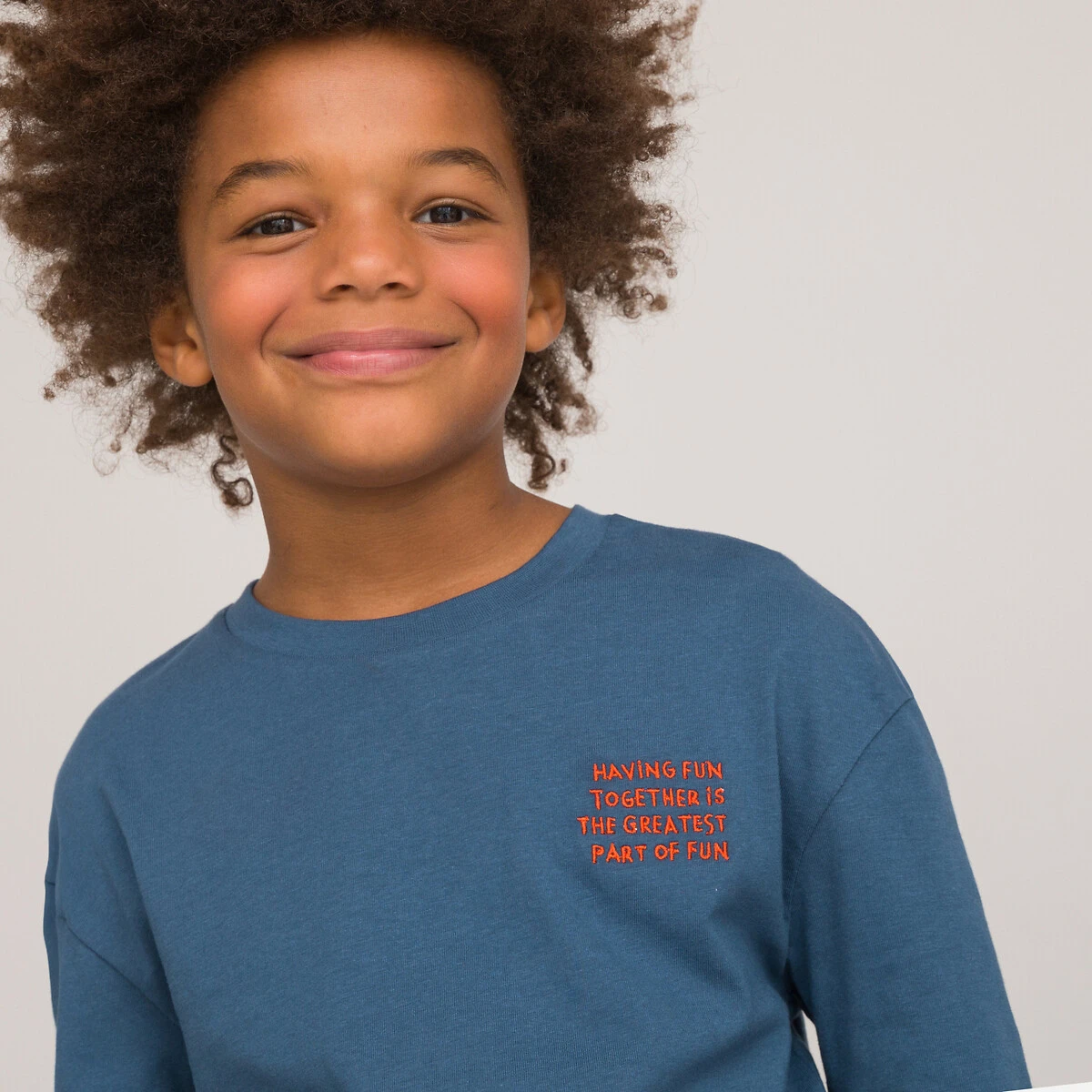 T-shirt Manches Longues Message Poitrine 1 T-shirt Manches Longues Message Poitrine