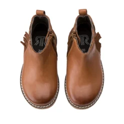 Bottines Chelsea En Cuir Zippées 6 Bottines Chelsea En Cuir Zippées -Mode Décontractée 271918c82ab73624464d69ba2eb058ba