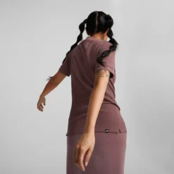 Puma T-shirt Col Rond Manches Courtes Coupe Ajustée -Mode Décontractée 28264d21d1437dcad93ac1837b0c336a