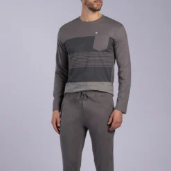 DODO Pyjama Manches Longues Col Rond 6 DODO Pyjama Manches Longues Col Rond -Mode Décontractée 2986838db7c33e62cd1eed2733d48ba5